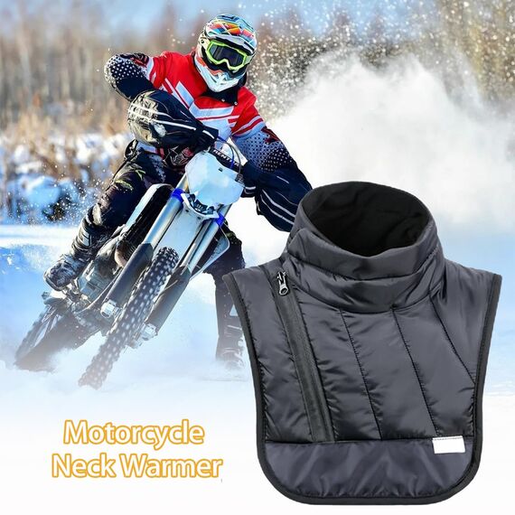 Divove Halswärmer Motorrad, Motorrad Nackenwärmer, Winddichter und Wasserdichter Nackenwärmer Schulterwärmer, Winter Warmer Schal, Winter Essentials für Outdoor, Radfahren, Skifahren
