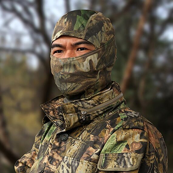 WTACTFUL Camouflage Taktisch Sturmhauben, Gesichtshaube, Skimaske, UV-Schutz, Motorrad und Fahrrad Gesichtsmaske, Balaclavas für Herren/Damen SC-02