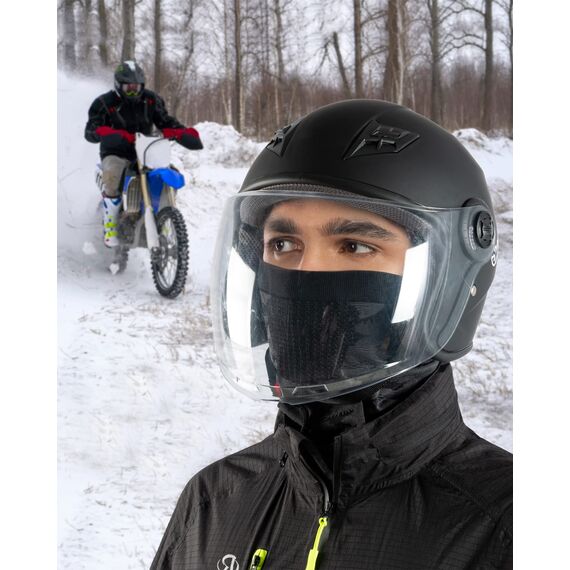 ROTTO Nackenwärmer Multifunktionstuch Halswärmer Herren Schulterwärmer Motorrad schal Winddicht Atmungsaktiv für Outdoor Radsport Ski Laufen