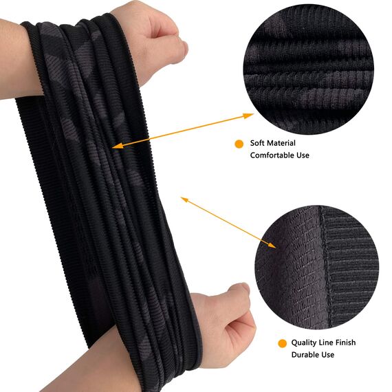 ehsbuy Schlauchschal Herren Damen Ski Halstuch Halswärmer Winter Halstuch Loop Schal Herren Neckwarmer mit Mund Atmungsaktiv für Skifahren Motorrad Sport