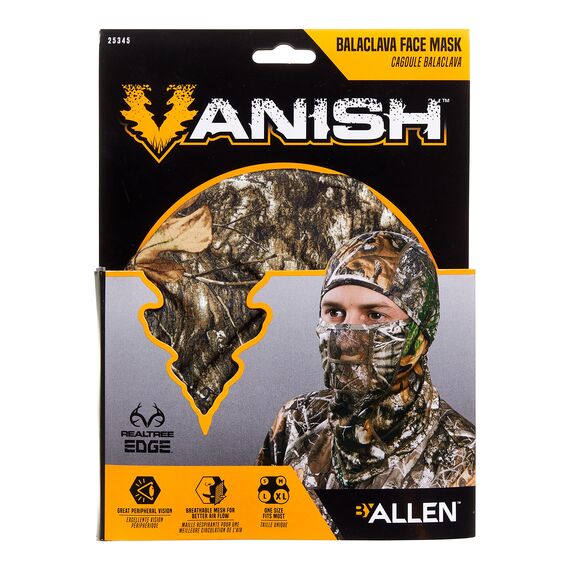 Allen Balaclava Gesichtsmaske mit Netz – Realtree Edge