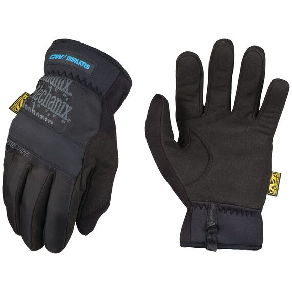 Mechanix Wear - Winter FastFit Insulated Handschuhe (Small, Schwarz)
