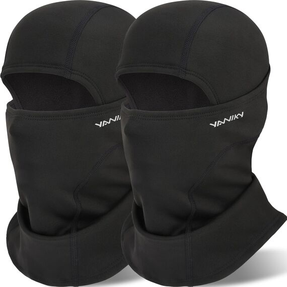 YANIKY Sturmhaube Winddichte Warme Skimaske Fahrrad Sturmmaske Winter Balaclava für Herren Damen Atmungsaktiv Gesichtsmaske für Radfahren, Skifahren, Motorrad, Outdoorsports