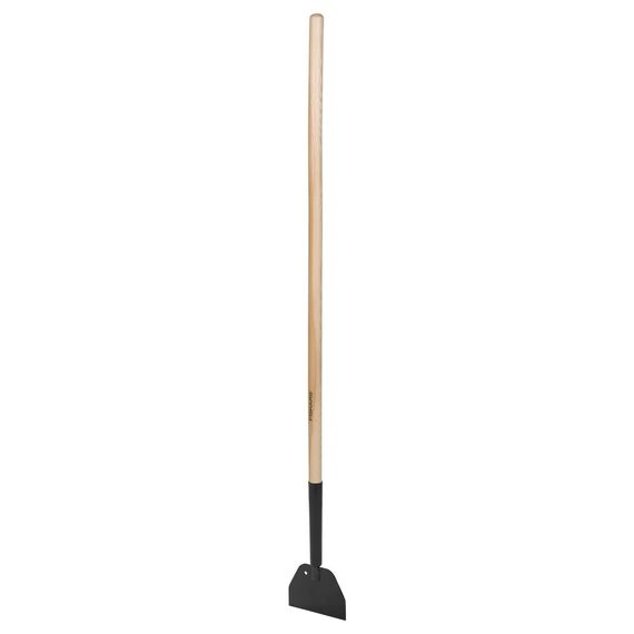 Fiskars Eisstößer, Blattbreite 17,5 cm, Borstahl-Blatt/Holz-Stiel, Schwarz, 1001639