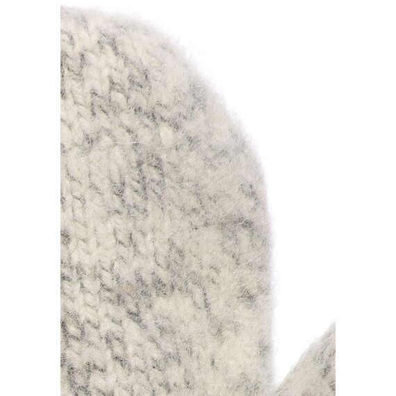 VAUDE Handschuh Himalaya Mitten, sehr warm aus gewalkter Wolle, grau, 11