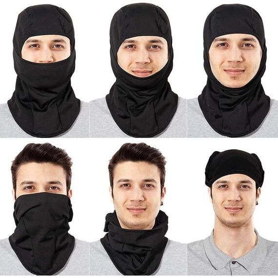 ZHjuju Sturmhauben, Balaclava Vollmaske Winddicht Leicht Balaclavas Sturmhaube UV-Schutz Sturmhaube Gesichtshaube Skimaske für Herren Damen Outdoors Sport Motorrad Fahrrad Ski Jagd Militär Taktischer