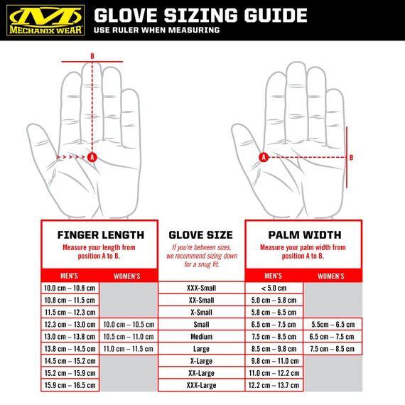 Mechanix Wear - Original Work Handschuhe (XX-Large, Grau)