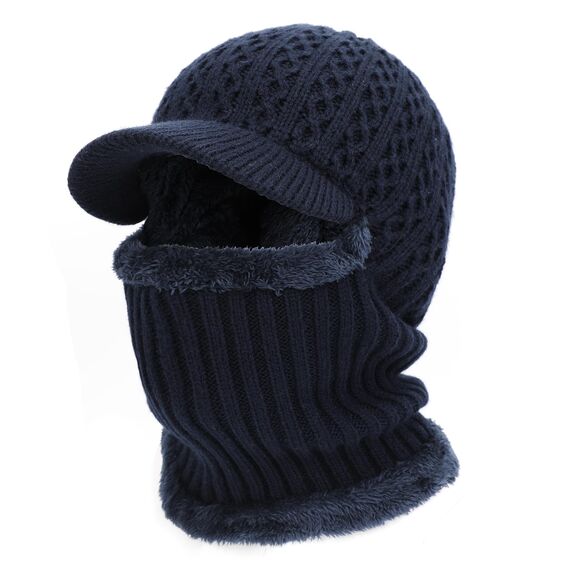 TAGVO Winter Thermo Gesichtsmaske Sturmhauben, Warm Fleecefutter Nackenwärmer, Winddicht Dick Radsport Ski Laufen Gesichtsmaske für Erwachsene Frauen Männer Sport im Freien - Universalgröß