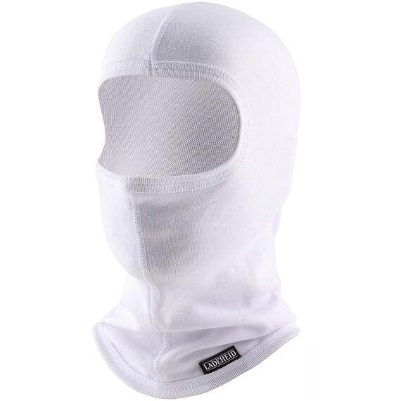 Ladeheid Sturmhaube Winter Skimaske für Herren und Damen Silverplus Thermoaktiv Balaclava Komfort Ideal für Ski Sturmmaske Motorrad Fahrrad LA-127 (Weiß, M/L)