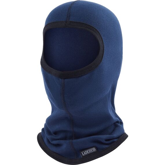 Ladeheid Sturmhaube Winter Skimaske für Herren und Damen Silverplus Thermoaktiv Balaclava Komfort Ideal für Ski Sturmmaske Motorrad Fahrrad LA-127 (Dunkelblau, M/L)