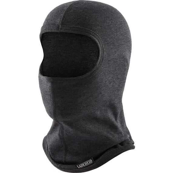 Ladeheid Sturmhaube Winter Skimaske für Herren und Damen Silverplus Thermoaktiv Balaclava Komfort Ideal für Ski Sturmmaske Motorrad Fahrrad LA-127 (Graphite/Melange-2, M/L)