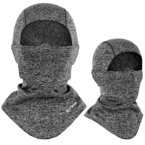 WESTGIRL Sturmhaube Winter Skimaske, Winddichte warme Gesichtsmaske für Männer Frauen, Kaltes Wetter Thermal Fleece Outdoor Sports Schutzausrüstung für Radfahren, Skifahren, Snowboarden