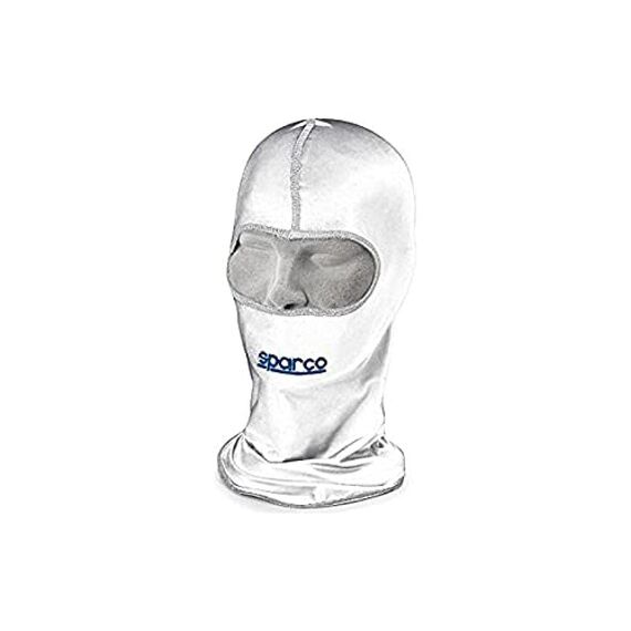 Sparco Damen Sparco - Capuchontmuts uur Balaclava Aperto Bi Poliest , Weiß, Einheitsgröße EU