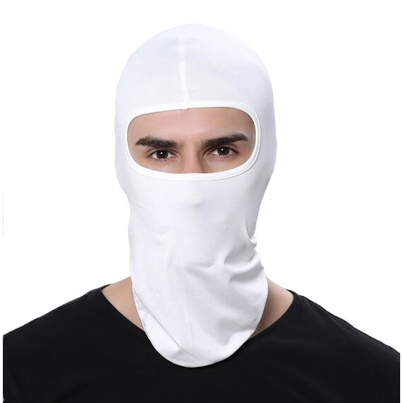 GANWAY Skimaske für Herren und Damen, Sturmhaube, Skullies, Beanies, Outdoor-Sport, Radmütze, Weiss/opulenter Garten, 45*25Cm