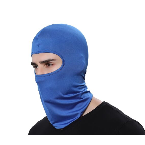 GANWAY Skimaske für Herren und Damen, Sturmhaube, Skullies, Beanies, Outdoor-Sport, Radmütze, Königsblau, 45*25Cm