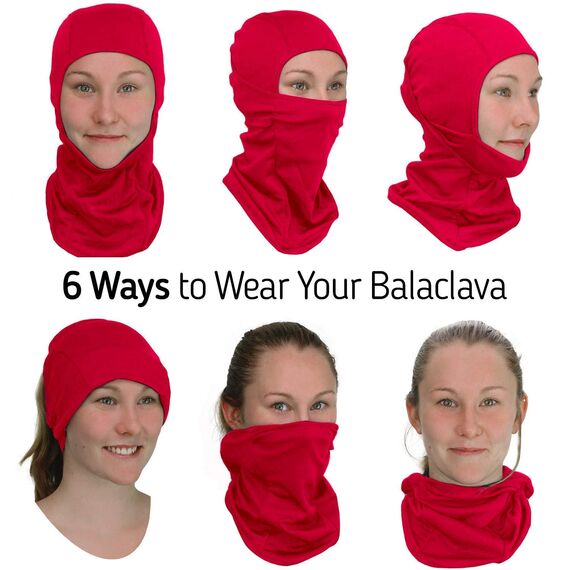 The Friendly Swede Sturmhaube Winter Balaclava Sturmmaske, Sturmhaube Motorrad, Sturmhaube Fahrrad, Skimaske Herren und Damen - Kopfschutz, Nackenschutz, Gesichtsschutz für Ski und Sport