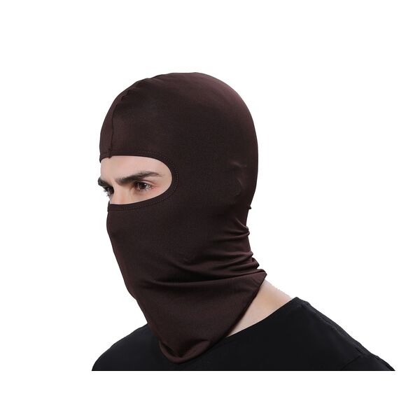 Gamway Skimaske Sturmhaube, Skullies, Beanies für Outdoor-Sport, Radfahren - Braun -