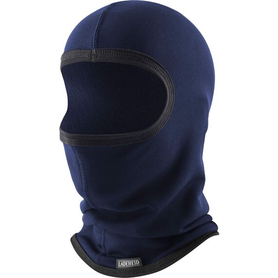 Ladeheid Sturmhaube Winter Skimaske Balaclava Silverplus Thermoaktiv Sturmmaske Motorrad Fahrrad LA-146 (Marine, XS/S)