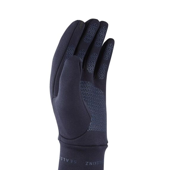 Sealskinz Acle Nano-Fleece-Handschuhe, wasserabweisend, für Kaltwetter, marineblau, Größe L