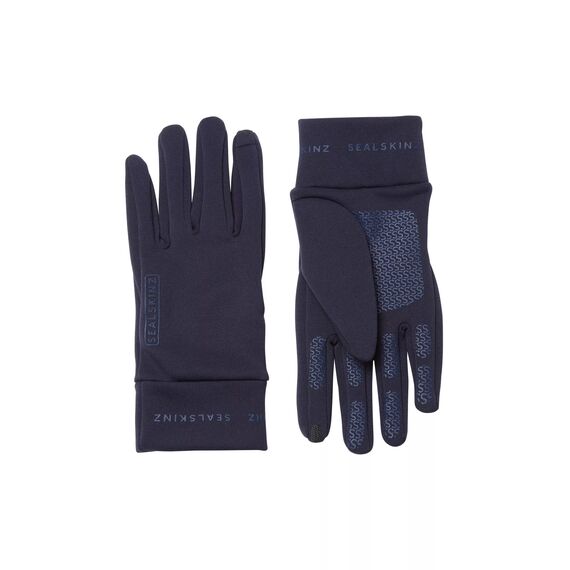 Sealskinz Acle Nano-Fleece-Handschuhe, wasserabweisend, für Kaltwetter, marineblau, Größe L