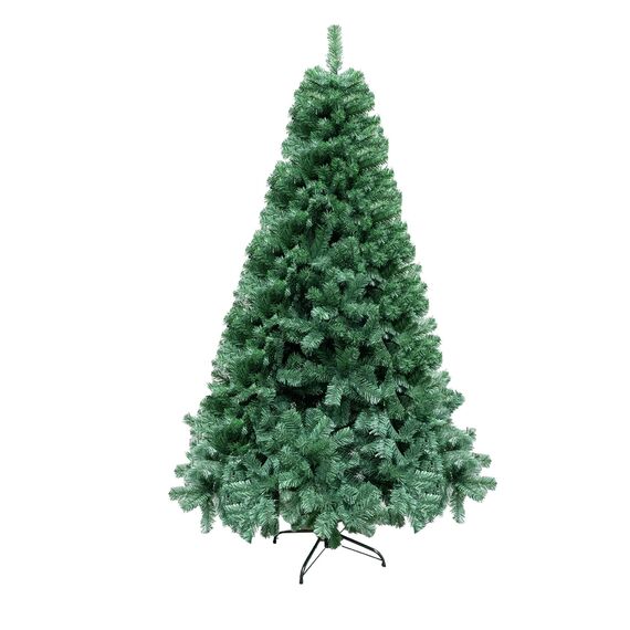 5ft/150cm Künstlichen Weihnachtsbaum Alaskan Pine Grün 350 Spitzen Xmas Home Dekorationen 1,5m, Metallständer