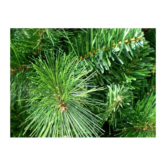 RS Trade HXT 1101 Colorado-Mix 180 cm künstlicher PVC Weihnachtsbaum (Ø ca. 106 cm) mit 824 Spitzen - Schnellaufbau Klappsystem, schwer entflammbar, unechter Tannenbaum inkl. Metall Christbaum Ständer