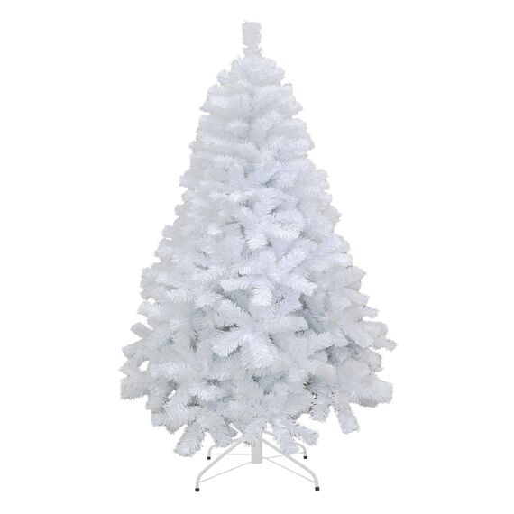 SHATCHI 10ft/300cm Künstlichen Weihnachtsbaum Alaskan Pine Weiß 1800 Spitzen Xmas Home Dekorationen 3m, Metallständer