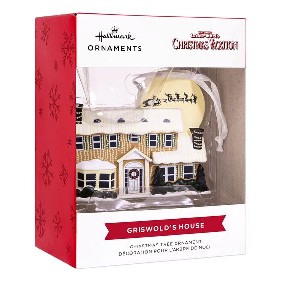 Hallmark National Lampoon's Christmas Vacation Griswold House Weihnachtsdekoration, Harz