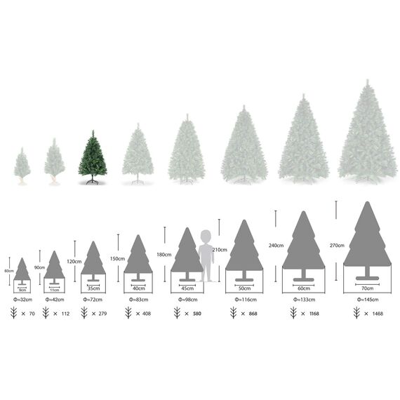 SALCAR Kleiner Weihnachtsbaum Künstlich 120 cm, Künstlicher Tannenbaum mit Handschuhen und Metallständer, Weihnachtsbäume als Weihnachtsdeko Innen