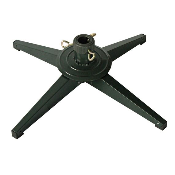 RS Trade 19001 Spessarttanne 100% PVC 180 cm Weihnachtsbaum künstlich (Ø ca.132 cm) 1422 Spitzen und Schnellaufbau Klappsystem, schwer entflammbar, unechter Tannenbaum inkl. Christbaum Ständer