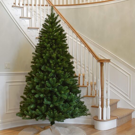 National Tree Company Künstlicher Weihnachtsbaum | inklusive Ständer | North Valley Fichte – 2,3 m