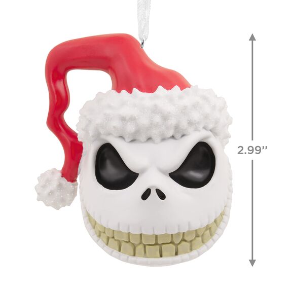 Hallmark Disney Tim Burton's The Nightmare Before Christmas Jack Skellington Head Weihnachtsdekoration