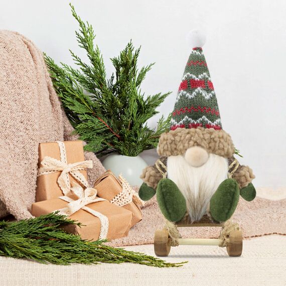 Gehydy Weihnachtswichtel Figuren 3er Set Weihnachtsdeko Wichtel Weihnachten Deko Wichtel Zubehör Dekoration Christmas für Home Küche