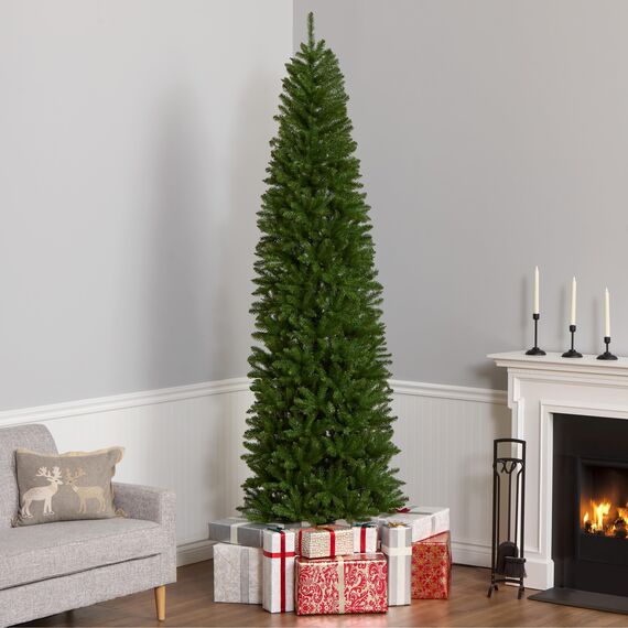 National Tree Company Kingswood Künstlicher Weihnachtsbaum mit Ständer, 2,7 m, 2,1 m, 2,2 m