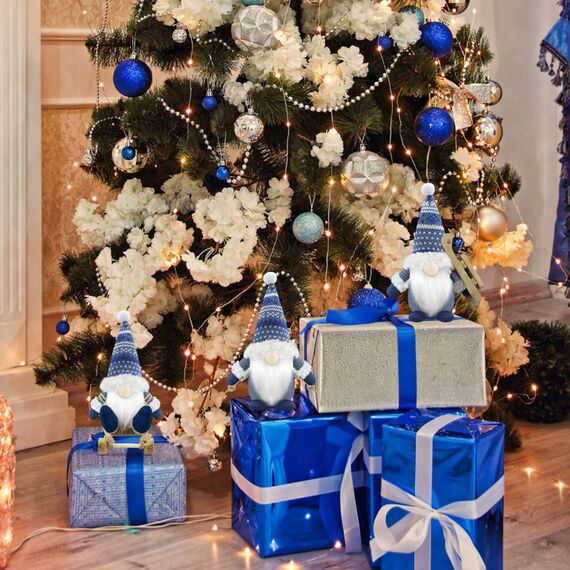 Gehydy Weihnachtswichtel 3er Set Weihnachtsdeko Wichtel Weihnachten Deko Wichtel Figuren Zubehör Dekoration Christmas Decorations für Home Küche