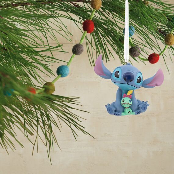 Hallmark Disney Lilo & Stitch Stitch mit Scrump Weihnachtsschmuck