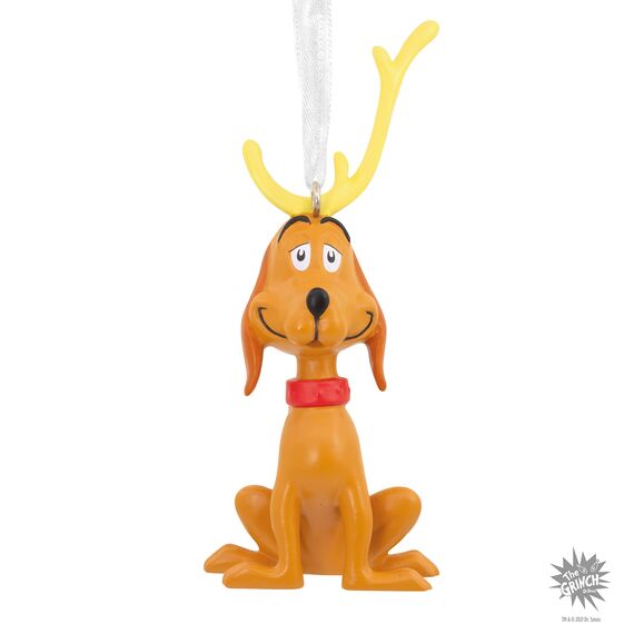 Hallmark Dr. Seuss How The Grinch Stole Christmas! Max Christmas Ornament