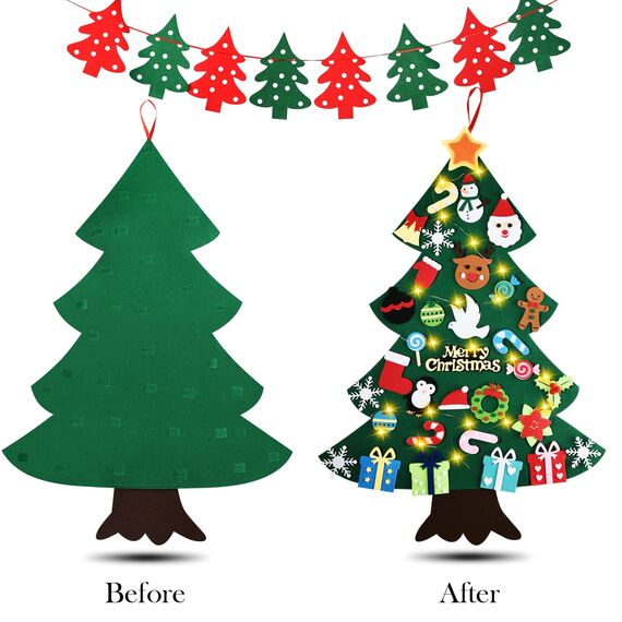 LUFENG Filz Weihnachtsbaum