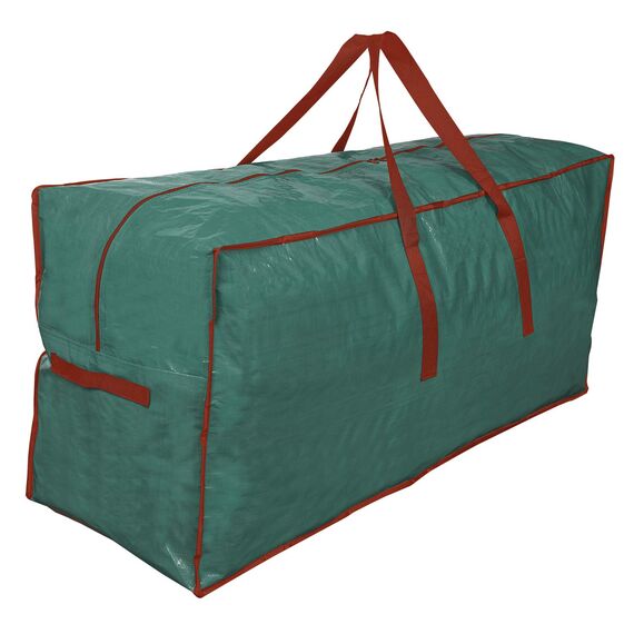 ProPik Aufbewahrungstasche für künstliche Bäume, passend für bis zu 2.1 m hoher zerlegter Baum, 114.3 x 38.1 x 50.8 cm, perfekte Aufbewahrungsbehälter mit Griffen und schlankem Reißverschluss, Grün