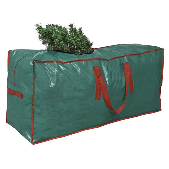 ProPik Aufbewahrungstasche für künstliche Bäume, passend für bis zu 2.1 m hoher zerlegter Baum, 114.3 x 38.1 x 50.8 cm, perfekte Aufbewahrungsbehälter mit Griffen und schlankem Reißverschluss, Grün