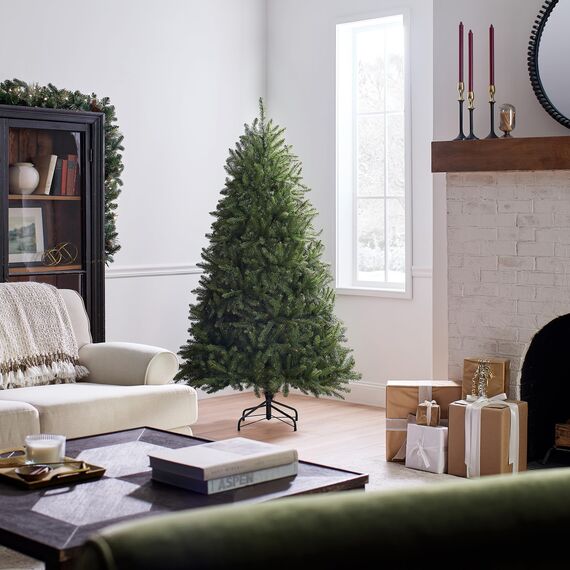 National Tree Company Künstlicher Weihnachtsbaum | inkl. Ständer | Dunhill Tanne – 1,8 m
