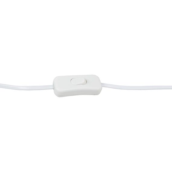 Idena 8582088 - LED Adventsleuchter mit 7 LED Kerzenlichtern in Warmweiß, Schwibbogen aus naturfarbenem Holz, mit Ersatzlampe und Schalter, Deko für Innen, als Winter-, Advents- und Weihnachtsdeko