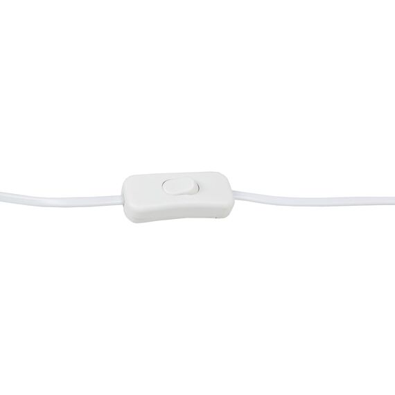 Idena 31604 - LED Adventsleuchter mit 7 LED Kerzenlichtern in Warmweiß, Schwibbogen aus rot lackiertem Holz, mit Ersatzlampe und Schalter, Deko für Innen, als Winter-, Advents- und Weihnachtsdeko