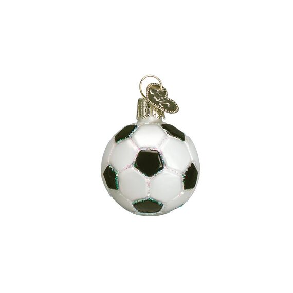 Old World Christmas Ornamente: Asst Miniatur-Sportkugeln aus Glas, geblasene Ornamente für Weihnachtsbaum