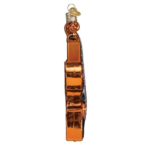 Old World Christmas Musikinstrumente Glas geblasene Ornamente für Weihnachtsbaum Cello, 5x5
