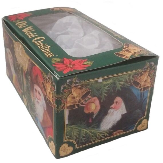 Old World Weihnachten Cowgirl Stiefel Glas geblasen Ornament