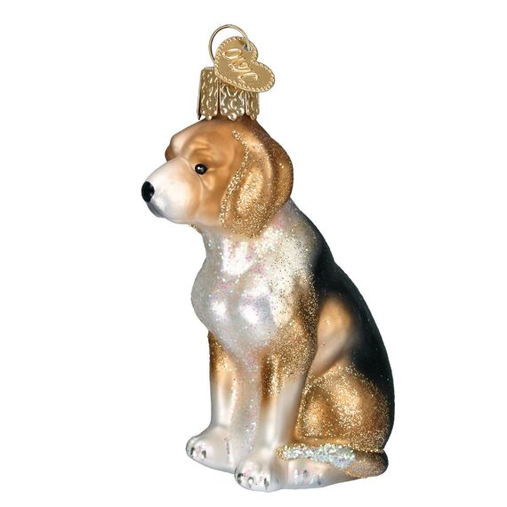 Old World Christmas Christbaumschmuck: Hunde-Kollektion, Glasornamente für Weihnachtsbaum Beagle 3.250 Mehrfarbig