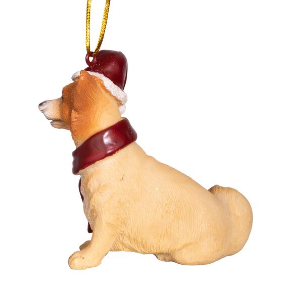 Design Toscano Christmas Ornaments, Weihnachten Welsh Corgi Ferienhundeornamente