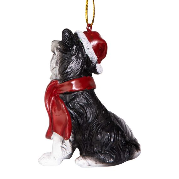Design Toscano JH576302 Weihnachtsbaumschmuck, Motiv: Boston Terrier