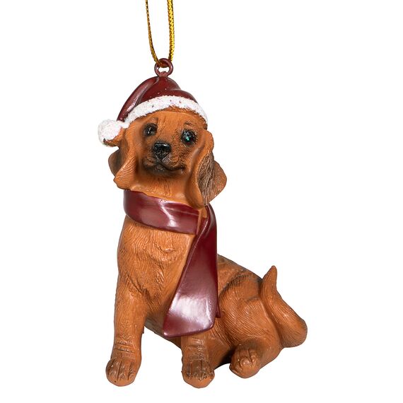 Christmas Ornaments - Weihnachten Dackel Ferienhundeornamente